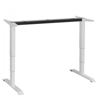 ergon project 2, Tischgestell elektrisch höhenverstellbar 59,5 - 122,5 cm, Gestellbreite 180 cm, Tischgestell in weiß, silber oder schwarz officeplus